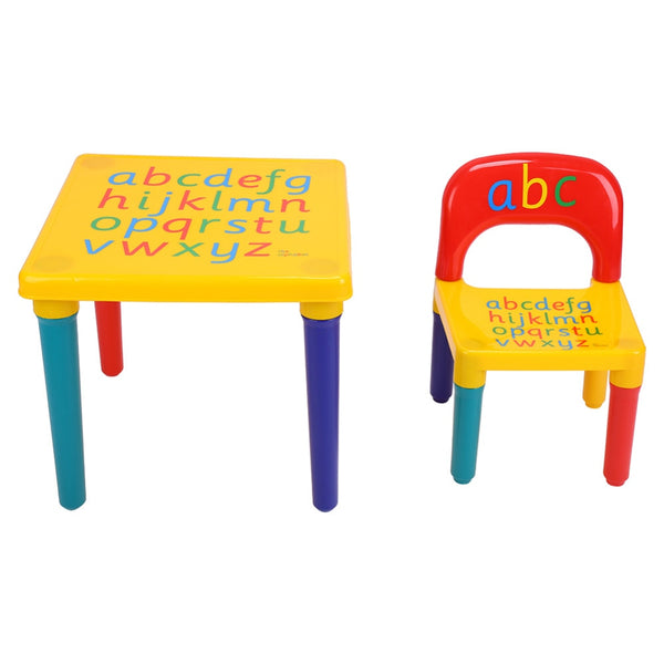 Plastic Table and Chair Set For Kid/Children Furniture Sets Dinner kids Chair And Study Table Sets Cartoon