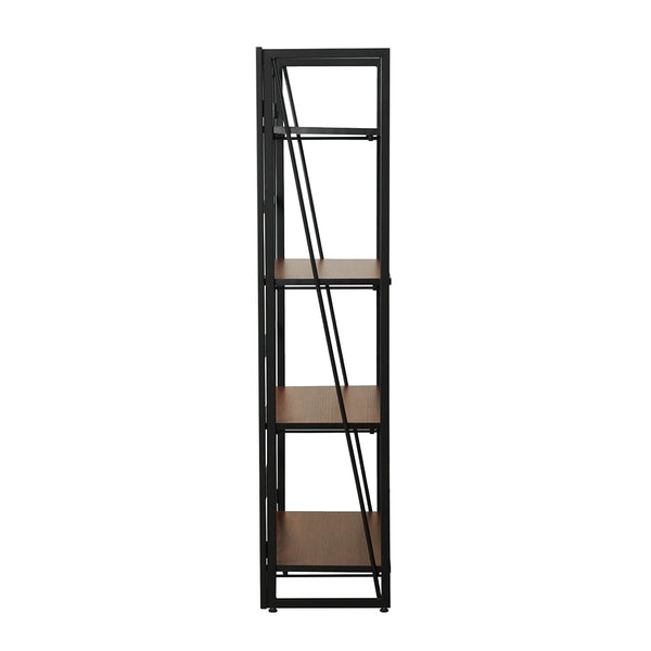 4 Tiers Multipurpose Foldable Bookcase Storage Shelve Bookshelf Storage Shelve For Books Children Book Rack Bookcase For Home