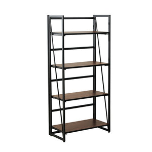 4 Tiers Multipurpose Foldable Bookcase Storage Shelve Bookshelf Storage Shelve For Books Children Book Rack Bookcase For Home