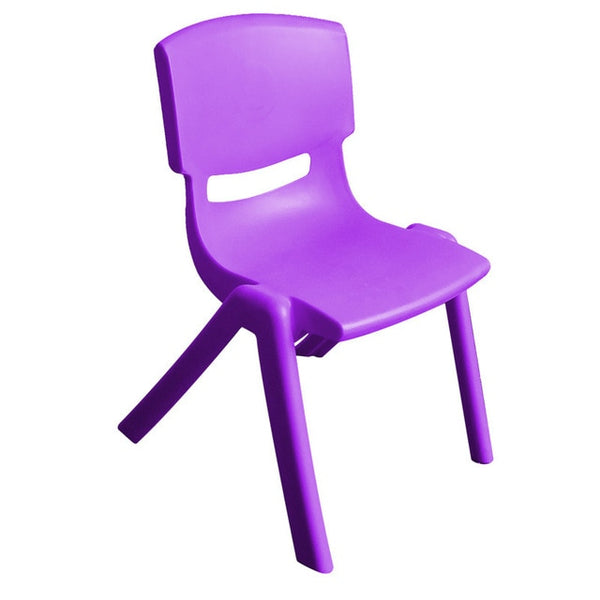 Colorful cute chair children's tables and chairs plastic backrest small chair thickened scrub children furniture